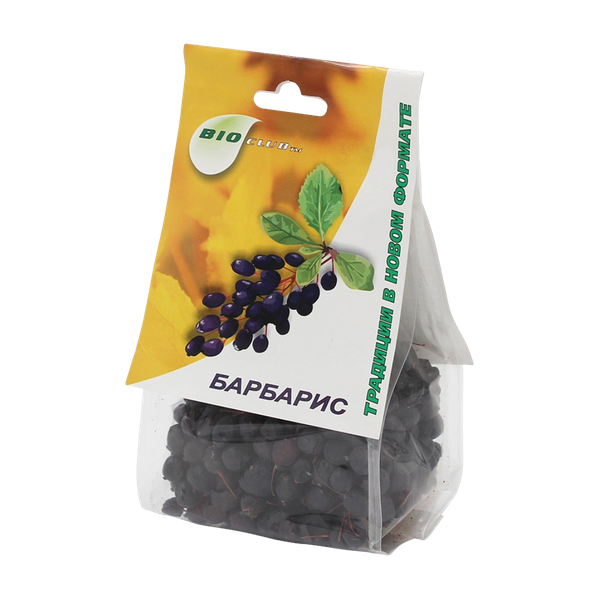 Барбарис BioClub вакуумной сушки 50 г