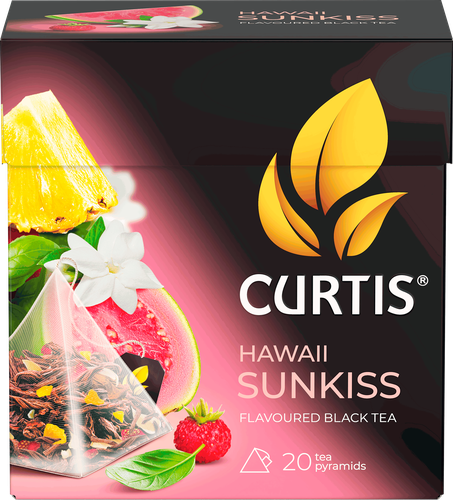 

Чай черный Curtis Hawaii Sunkiss 20 пирамидок х 1.7 г