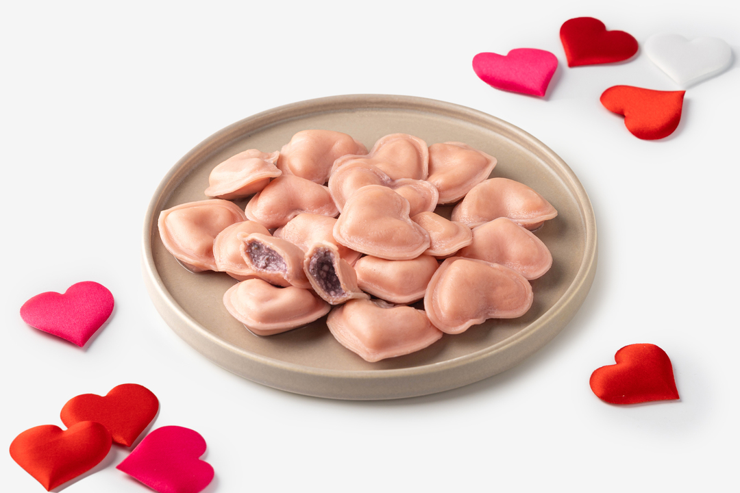 

Любмени Вареники ВкусВилл с творогом и малиновым джемом замороженные 500 г