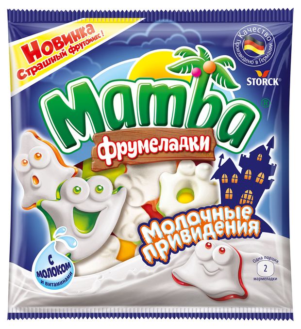

Мармелад жевательный Mamba Молочные привидения 90 г