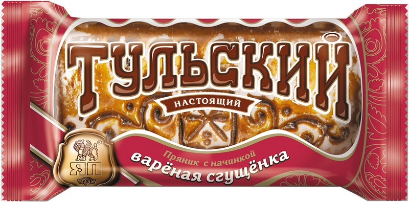 

Пряник тульский Ясная Поляна с начинкой вареная сгущенка 130 г