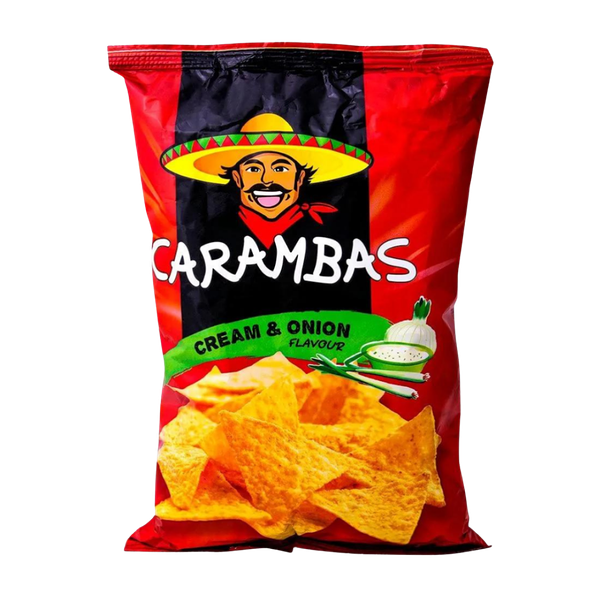 Чипсы Carambas Сметана и лук 150 г