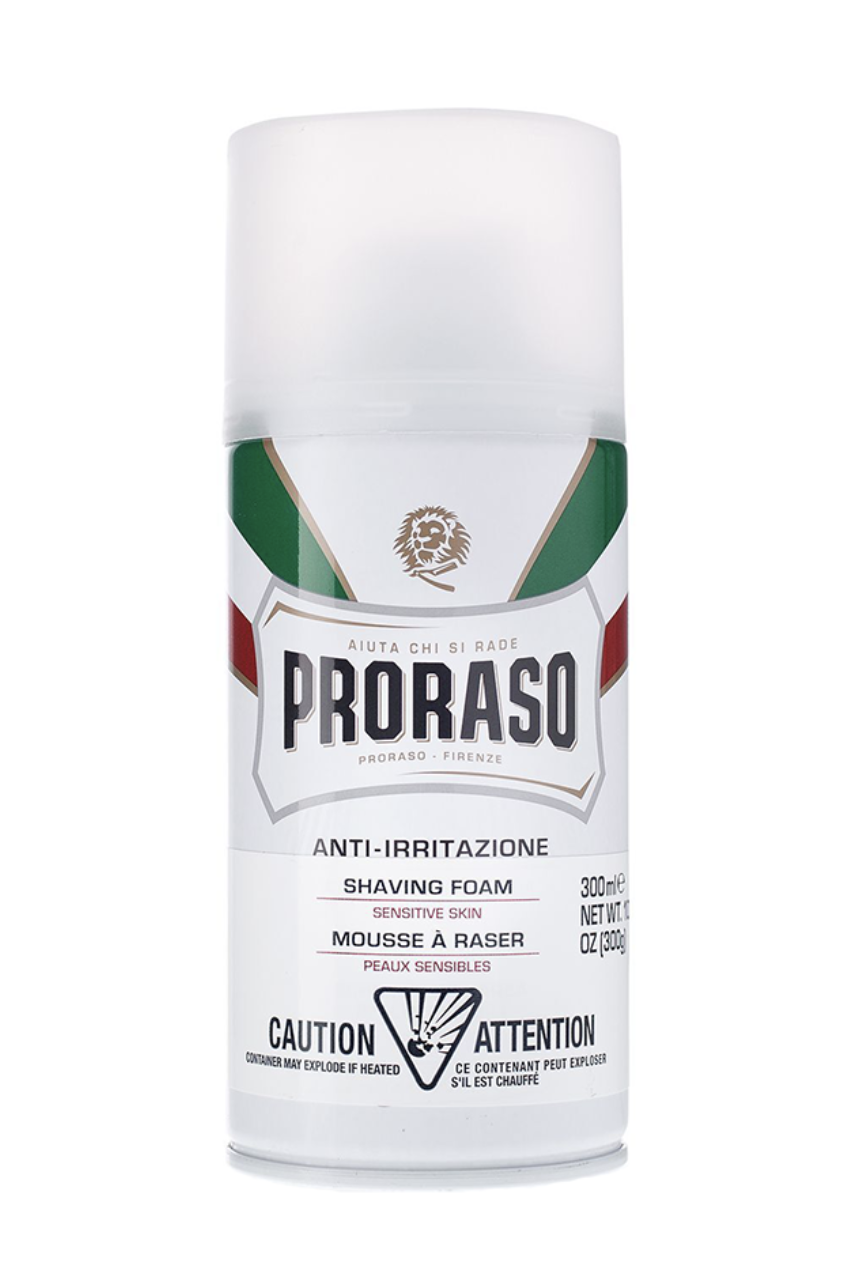 

Пена для бритья Proraso для чувствительной кожи с зеленым чаем и овсом 300 мл
