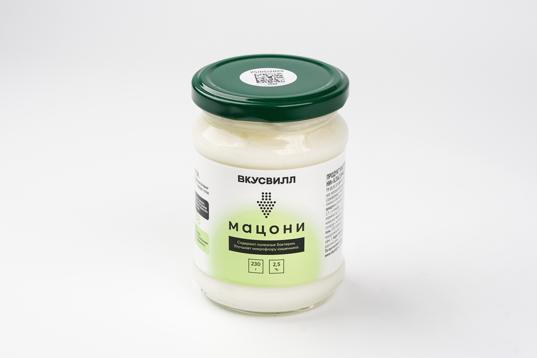 

Мацони ВкусВилл 2.5% 230 г