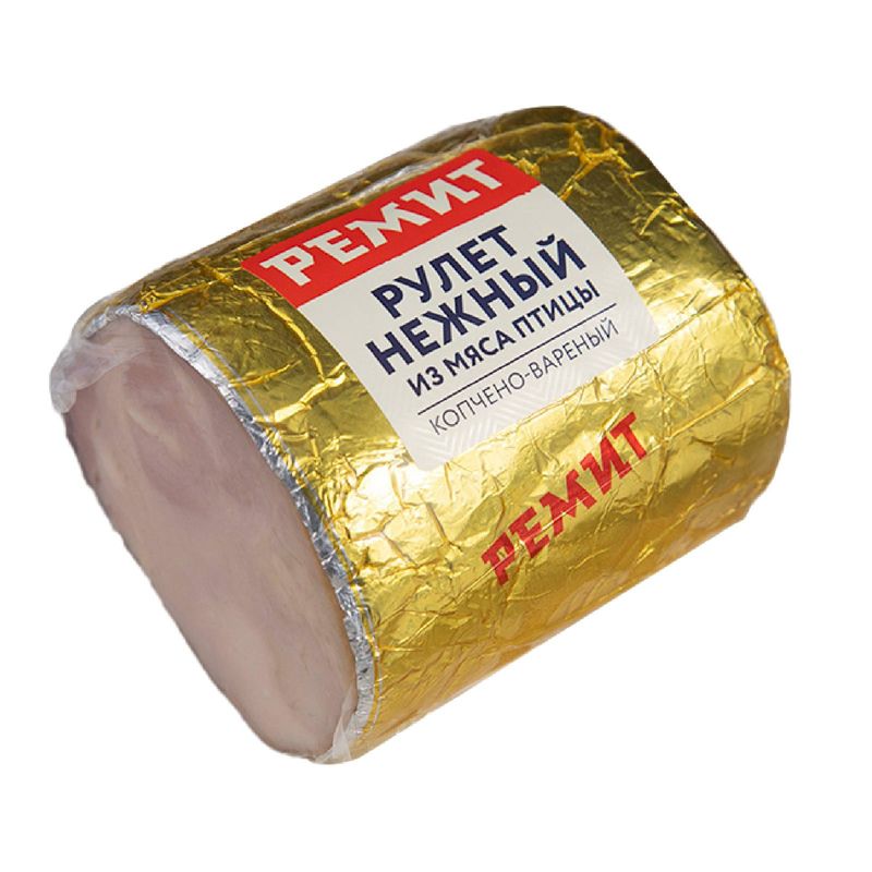 

Рулет куриный Ремит Нежный варёно-копчёный вес