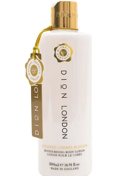 Лосьон для тела Dion London с ароматом цветов японской вишни и витамином Е 500мл