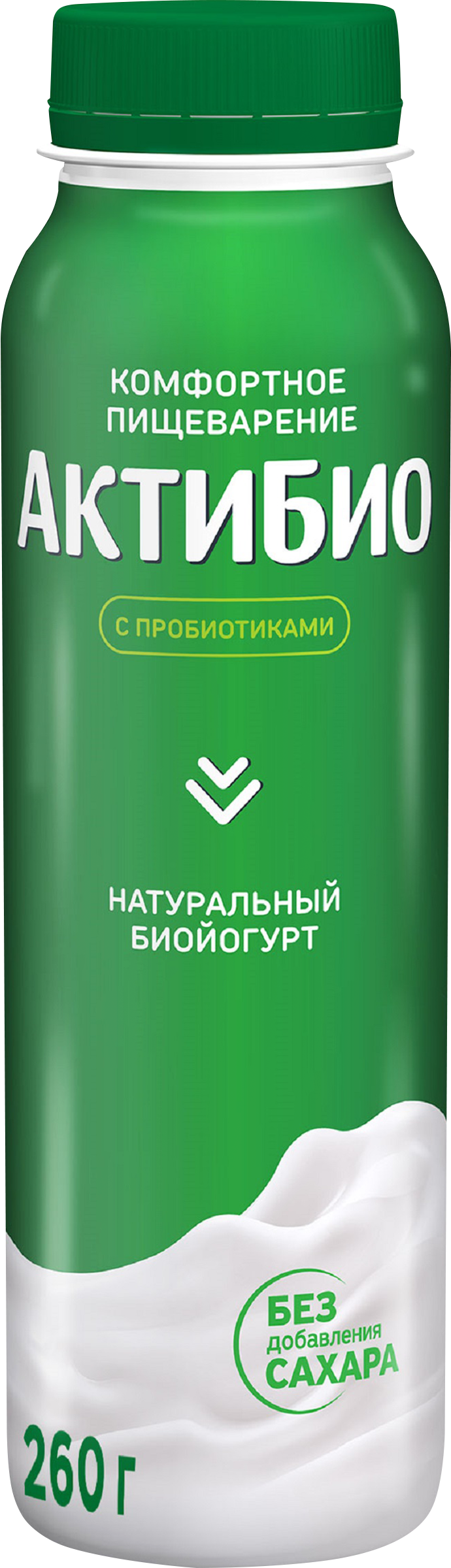 

Биойогурт АктиБио Комфортное пищеварение Actiregularis 1.8% 260 г