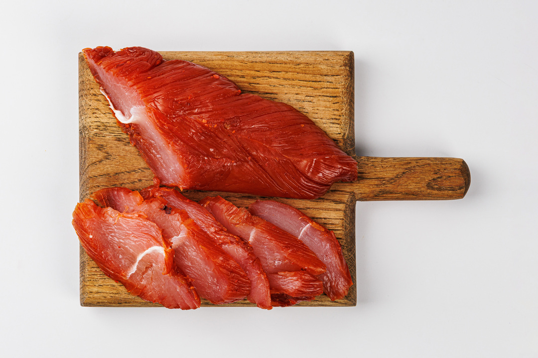 

Филе индейки с брусникой сырокопченое 180 г