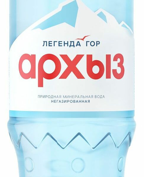 Вода минеральная Легенда гор Архыз столовая питьевая негазированная 500 мл
