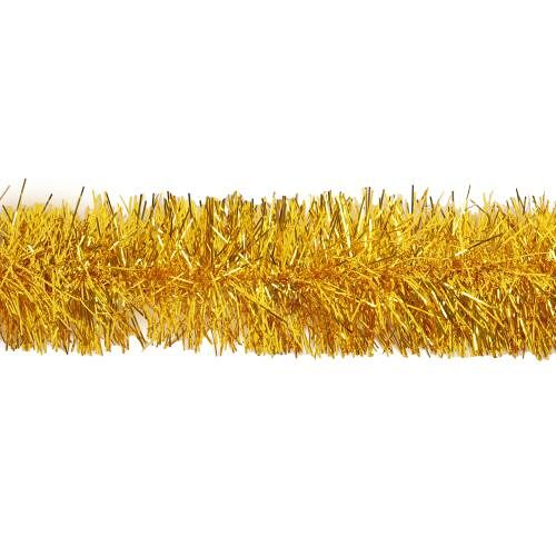 Мишура классика золотая/красная 9см*2м в ассортименте