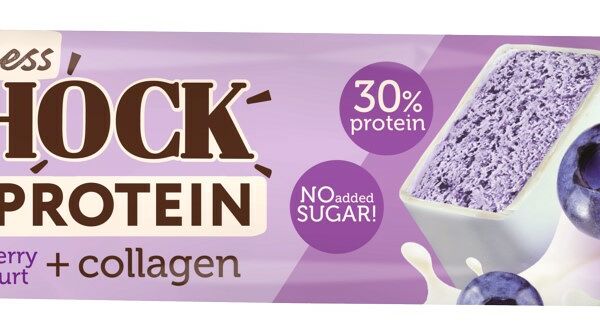 Батончик протеиновый FitnesShock Черничный десерт без сахара 40 г