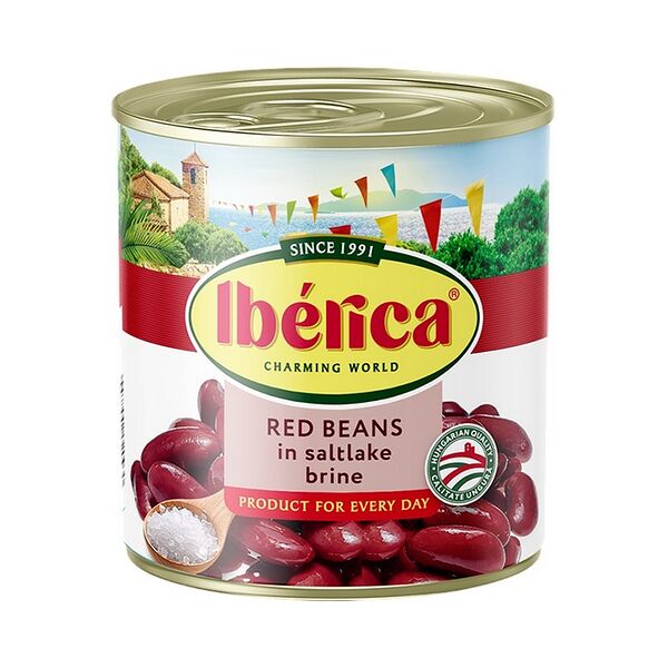 Фасоль красная в соленном рассоле консерв Iberica 420г