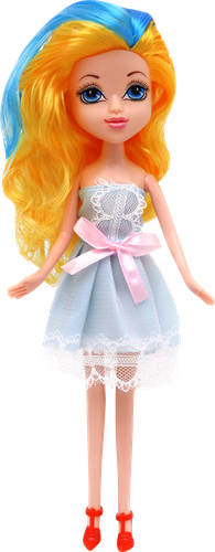 

Кукла Funky Toys в голубом платье 23 см