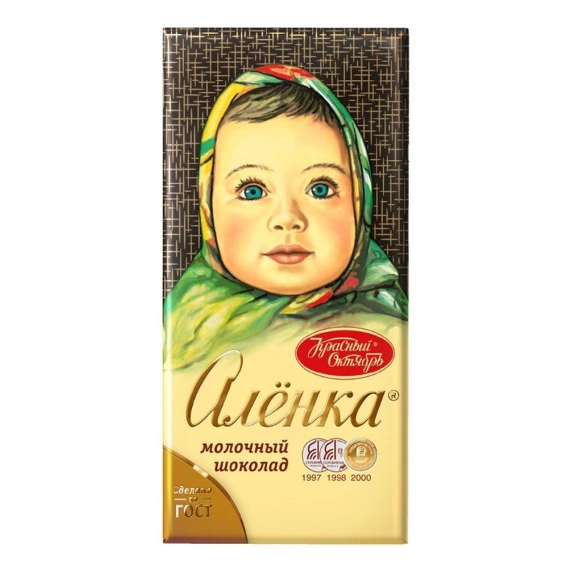 

Шоколад Алёнка молочный 75 г