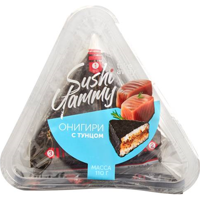 Ролл «Онигири с тунцом » 110г