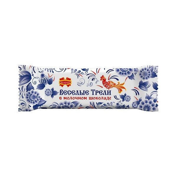 Конфеты Веселые трели в молочном шоколаде вес Коммунарка