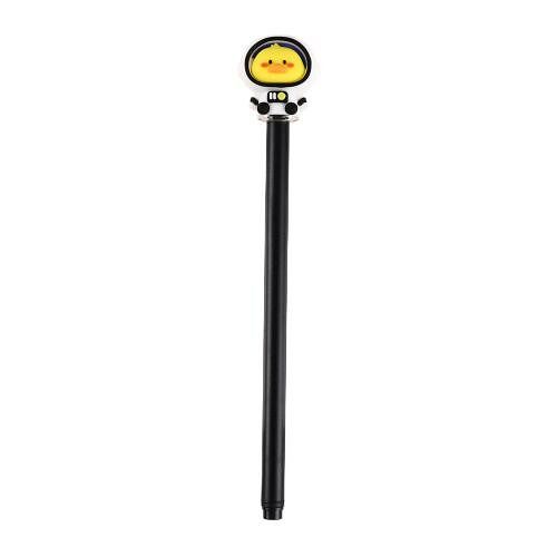 Ручка шариковая 0.7 мм с топпером Звери-космонавты