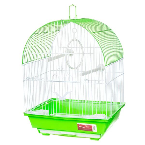 Клетка для птиц Petmax Paola 30х23х39 см, цвет в ассортименте