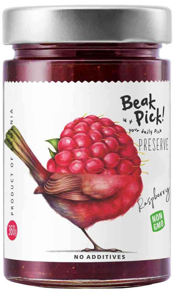 

Джем Beak Pick из малины 360 г