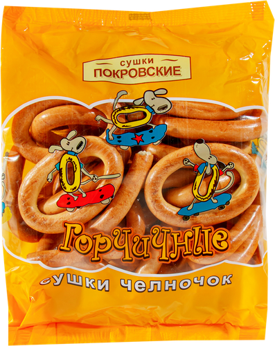 

Сушки Покровский Хлеб Челночок горчичные 300 г