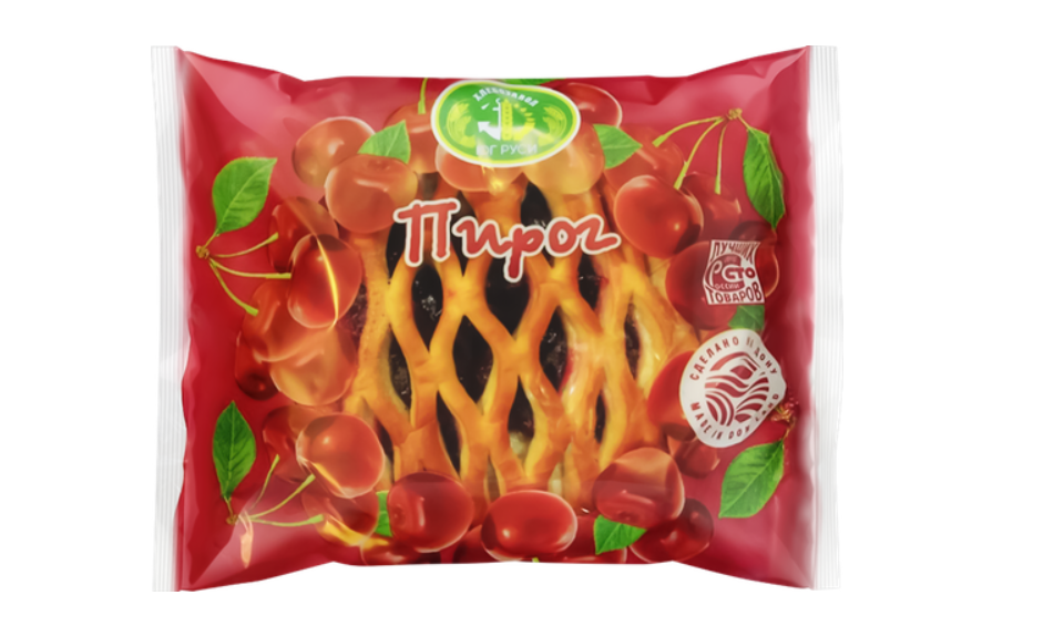 

Пирог Хлебозавод Юг Руси сдобный с вишневой начинкой 220 г