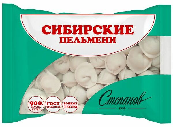 Пельмени Степанов сибирские 900 г