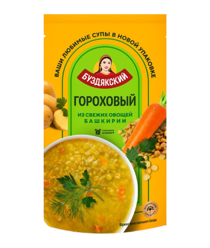 

Суп быстрого приготовления Буздякский Гороховый 500 г