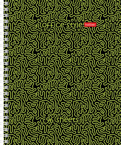 

Тетрадь Hatber Лабиринт А5 клетка на гребне 96 л