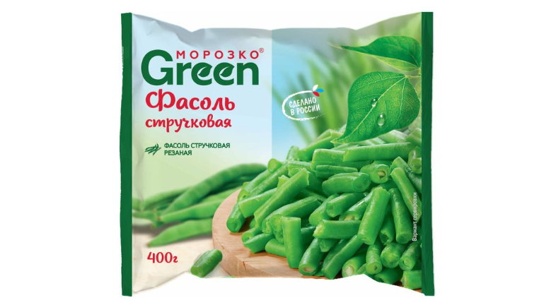 

Фасоль стручковая Морозко Green 400 г