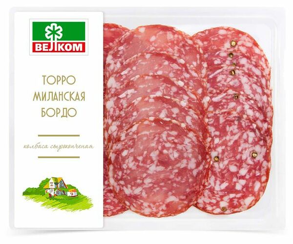 Набор колбасных изделий Велком Торро, Бордо, Миланская 150 г