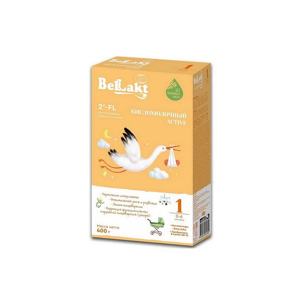 Смесь сухая молочная Беллакт Кисломолочный Active 1 до 6мес 400г ДП