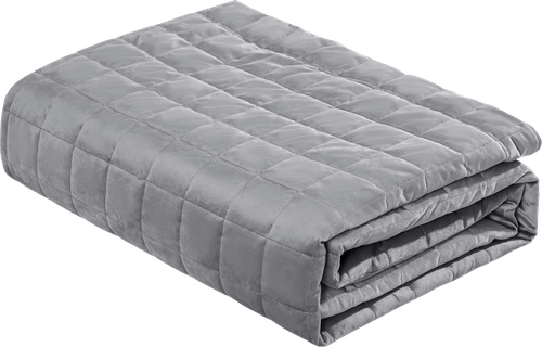 

Покрывало стеганое Homeclub 200х240 см велюровое серое