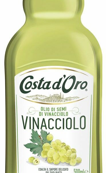 Масло Costa d'Oro Vinaciollo виноградной косточки 500 мл