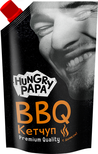 

Кетчуп Семилукская трапеза Hungry Papa BBQ с ароматом дымка 480 г