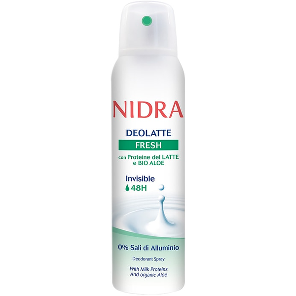 Дезодорант женский спрей Nidra с молочными протеинами освежающий 150 мл