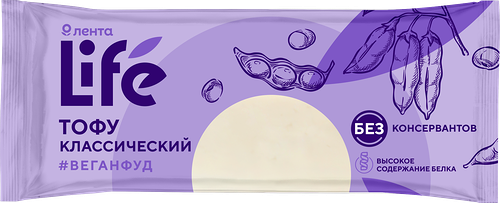 Тофу ЛЕНТА LIFE, 120г
