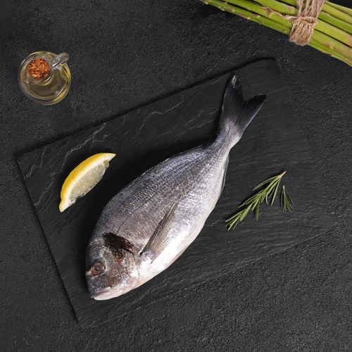 

Дорадо Лента Fresh непотрошеная с головой (из замороженного сырья) вес