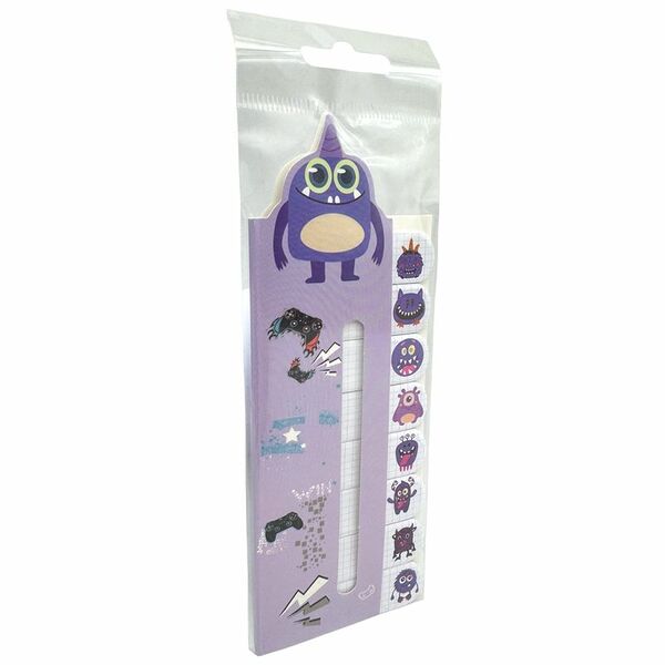 Блоки листов Монстр с клеевым краем 120 листов 1 шт., в ассортименте