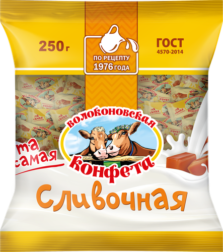 

Конфета сливочная Волоконовская конфета 250 г