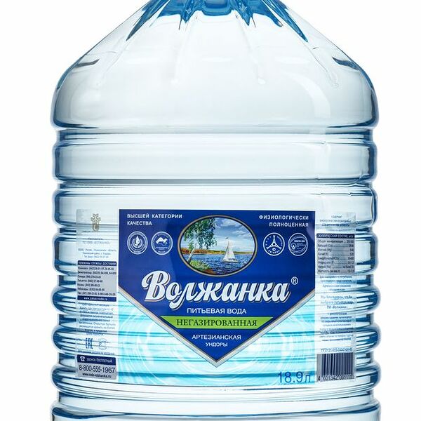 Вода питьевая Волжанка негазированная высшей категории