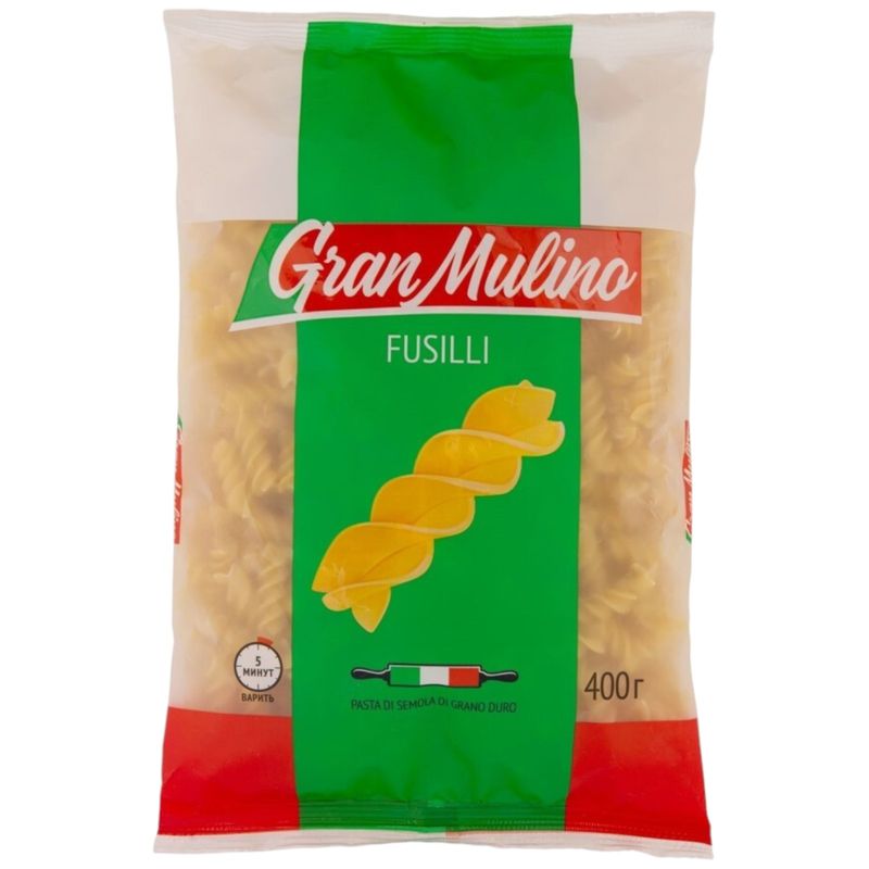 

Макароны Granmulino спираль 400 г