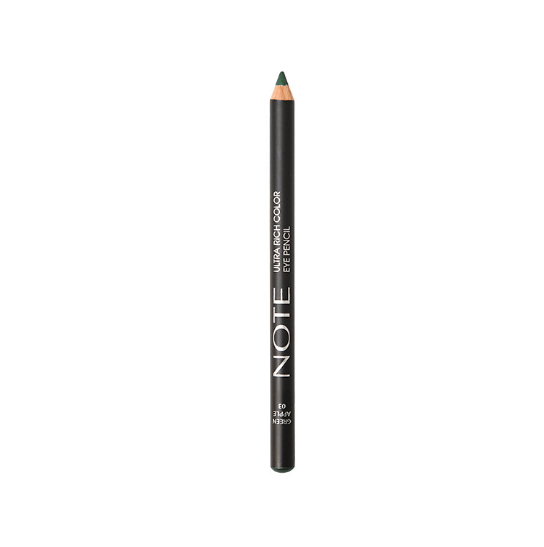 Карандаш для глаз насыщенного цвета Note Ultra Rich Color Eye Pencil т.03 Green Apple 1.1 г