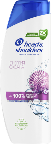 

Шампунь Head&Shoulders Энергия океана против перхоти 360 мл