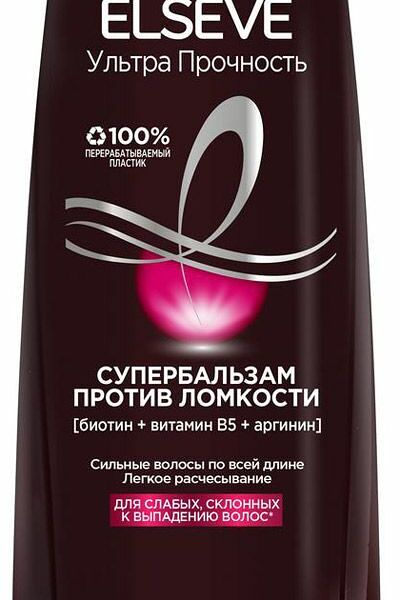 Бальзам-ополаскиватель L’Oreal Paris Elseve Ультра прочность укрепляющий 400 мл