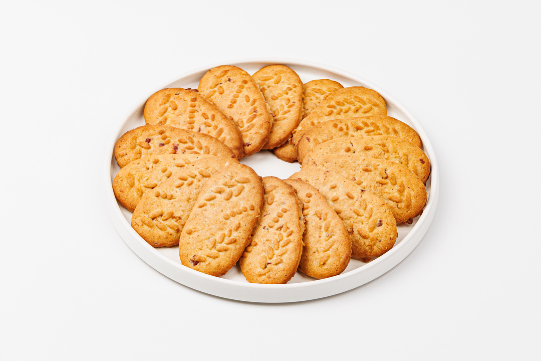 

Печенье ВкусВилл Полезный завтрак мультизлаковое с клюквой 160 г