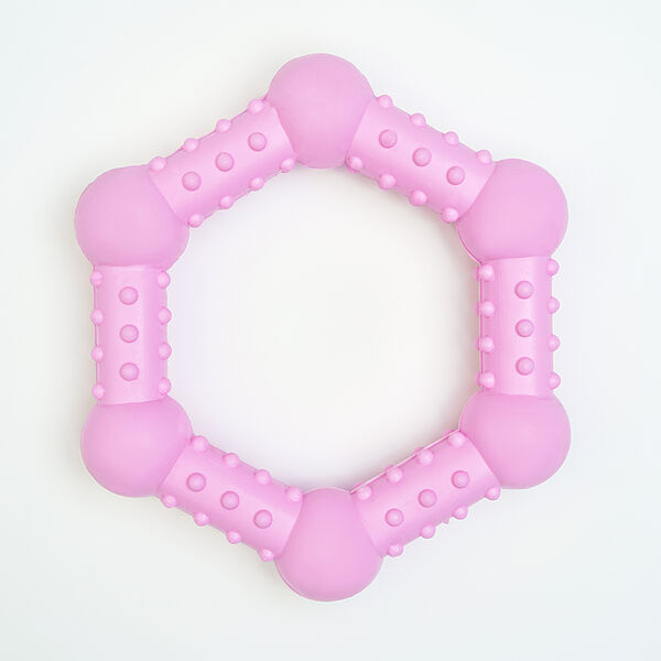 Игрушка для собак Кольцо Молекула с шипами 12 см