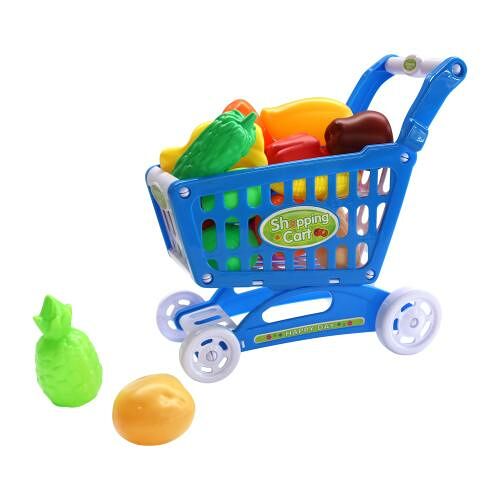 Игровой набор тележка с продуктами 24 детали 1 шт в ассортименте