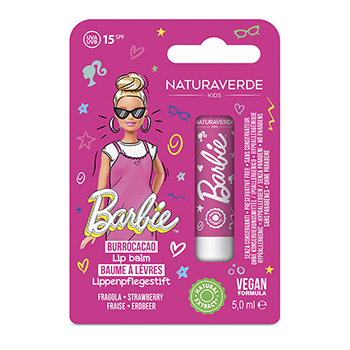 

Бальзам для губ Naturaverde Kids Barbie Клубника 5 мл Италия