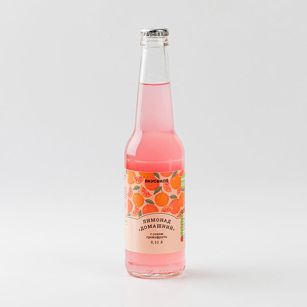 Лимонад Домашний с соком грейпфрута