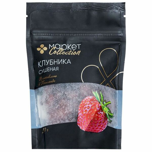 Клубника сушеная Маркет Collection 150 г